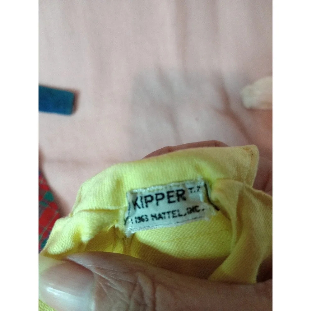 Vintage Mattel Skipper Doll Clothes Lot Tagged 1963 Coat Dress Jacket Robe...
